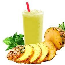Suco de Abacaxi com Hortelã