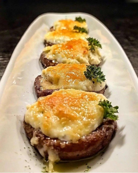Shitake Gratinado